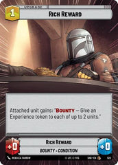 Rich Reward - 522 - Common (Hyperspace) - Shadows of the Galaxy