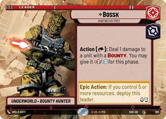 Bossk - Hunting His Prey - 289 - Common (Hyperspace) - Shadows of the Galaxy