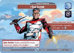 Gar Saxon - Viceroy of Mandalore - 263 - Common (Showcase) - Shadows of the Galaxy