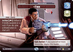 Finn - This is a Rescue - 265 - Rare (Showcase) - Shadows of the Galaxy