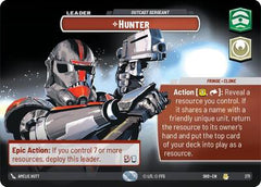 Hunter - Outcast Sergeant - 271 - Rare (Showcase) - Shadows of the Galaxy