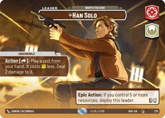 Han Solo - Worth the Risk - 275 - Common (Showcase) - Shadows of the Galaxy