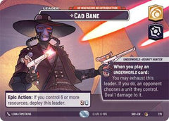Cad Bane - He Who Needs No Introduction - 276 - Common (Showcase) - Shadows of the Galaxy