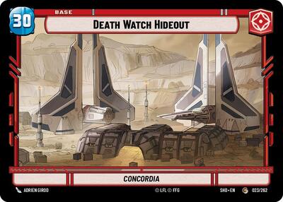 Death Watch Hideout // Experience - 023 // T01 - Common - Shadows of the Galaxy