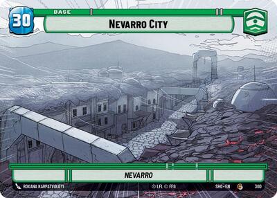Nevarro City // Experience - 300 // T03 - Common (Hyperspace) - Shadows of the Galaxy
