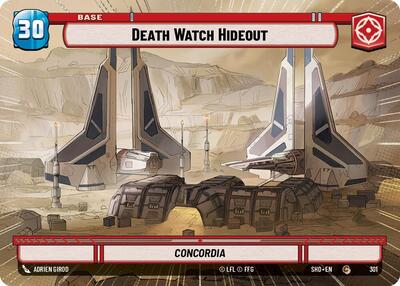 Death Watch Hideout // Shield - 301 // T04 - Common (Hyperspace) - Shadows of the Galaxy