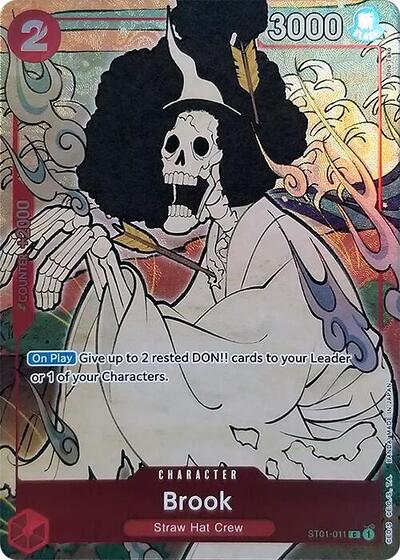 Brook - ST01-011 - Common (English Version 1st Anniversary Set) - One Piece Promotion Cards