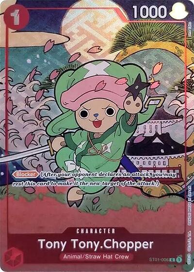Tony Tony.Chopper - ST01-006 - Common (English Version 1st Anniversary Set) - One Piece Promotion Cards