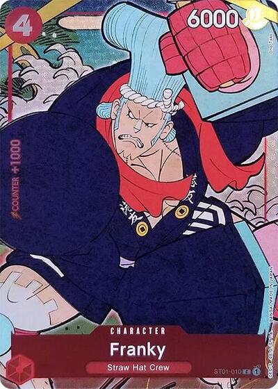 Franky - ST01-010 - Common (English Version 1st Anniversary Set) - One Piece Promotion Cards