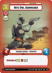 Nite Owl Skirmisher - 01/20 - Common - Shadows of the Galaxy: Weekly Play Promos