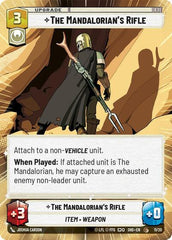 The Mandalorian's Rifle - 11/20 - Common (Hyperspace) - Shadows of the Galaxy: Weekly Play Promos