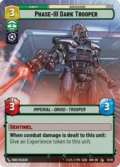 Phase-III Dark Trooper - 12/20 - Common (Hyperspace) - Shadows of the Galaxy: Weekly Play Promos