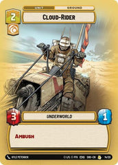 Cloud-Rider - 14/20 - Rare - Shadows of the Galaxy: Weekly Play Promos