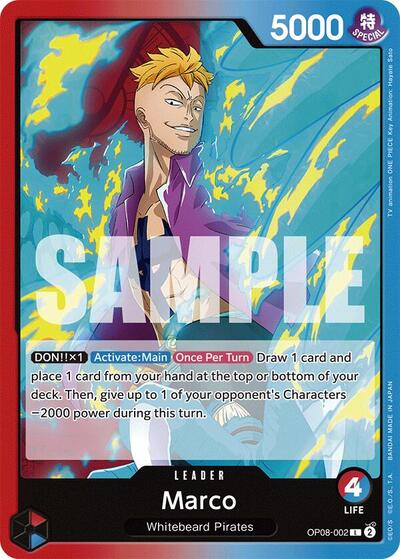 Marco - OP08-002 - Leader - Two Legends