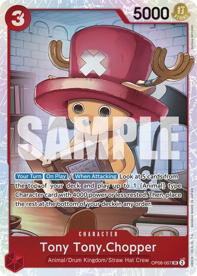 Tony Tony.Chopper - OP08-007 - Super Rare - Two Legends
