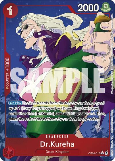 Dr.Kureha - OP08-015 - Rare (Parallel) - Two Legends