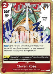 Cloven Rose - OP08-018 - Rare - Two Legends