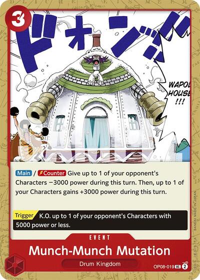 Munch-Munch Mutation - OP08-019 - Uncommon - Two Legends
