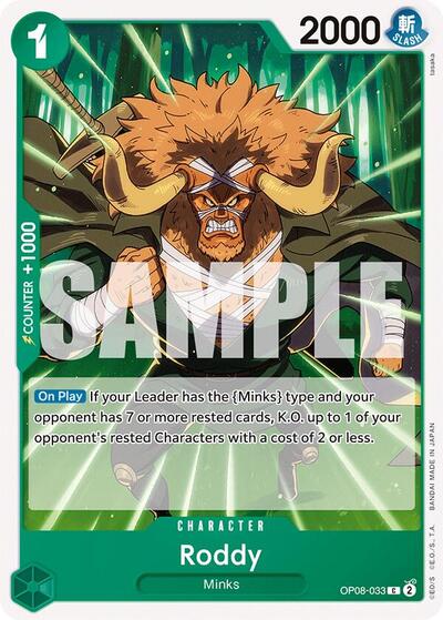 Roddy - OP08-033 - Common - Two Legends