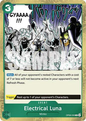 Electrical Luna - OP08-036 - Rare - Two Legends