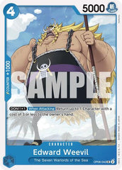 Edward Weevil - OP08-042 - Uncommon - Two Legends