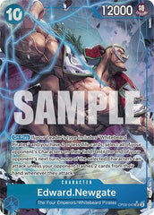 Edward.Newgate - OP08-043 - Super Rare (Parallel) - Two Legends