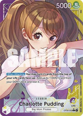Charlotte Pudding - OP08-058 - Leader (Parallel) - Two Legends