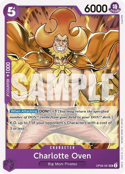 Charlotte Oven - OP08-061 - Uncommon - Two Legends