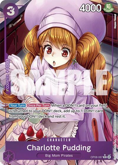 Charlotte Pudding - OP08-067 - Rare (Parallel) - Two Legends