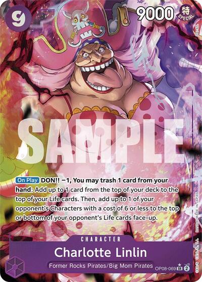 Charlotte Linlin - OP08-069 - Super Rare (Parallel) - Two Legends