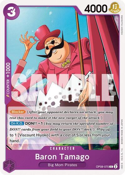 Baron Tamago - OP08-070 - Common - Two Legends