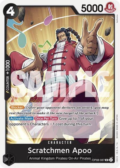Scratchmen Apoo - OP08-087 - Uncommon - Two Legends