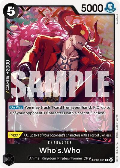 Who's.Who - OP08-091 - Rare - Two Legends