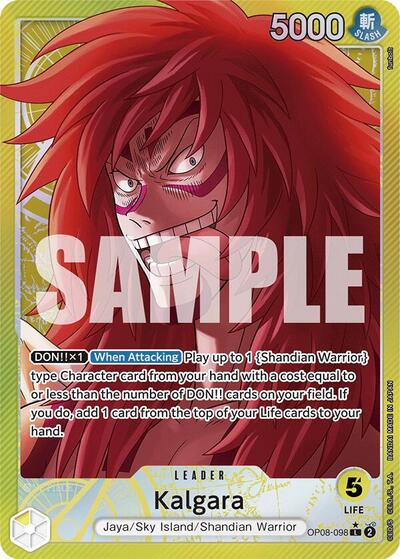 Kalgara - OP08-098 - Leader (Parallel) - Two Legends