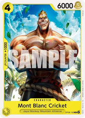 Mont Blanc Cricket - OP08-108 - Common - Two Legends