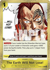The Earth Will Not Lose! - OP08-115 - Rare - Two Legends