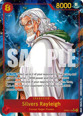 Silvers Rayleigh - OP08-118 - Secret Rare (Parallel) - Two Legends