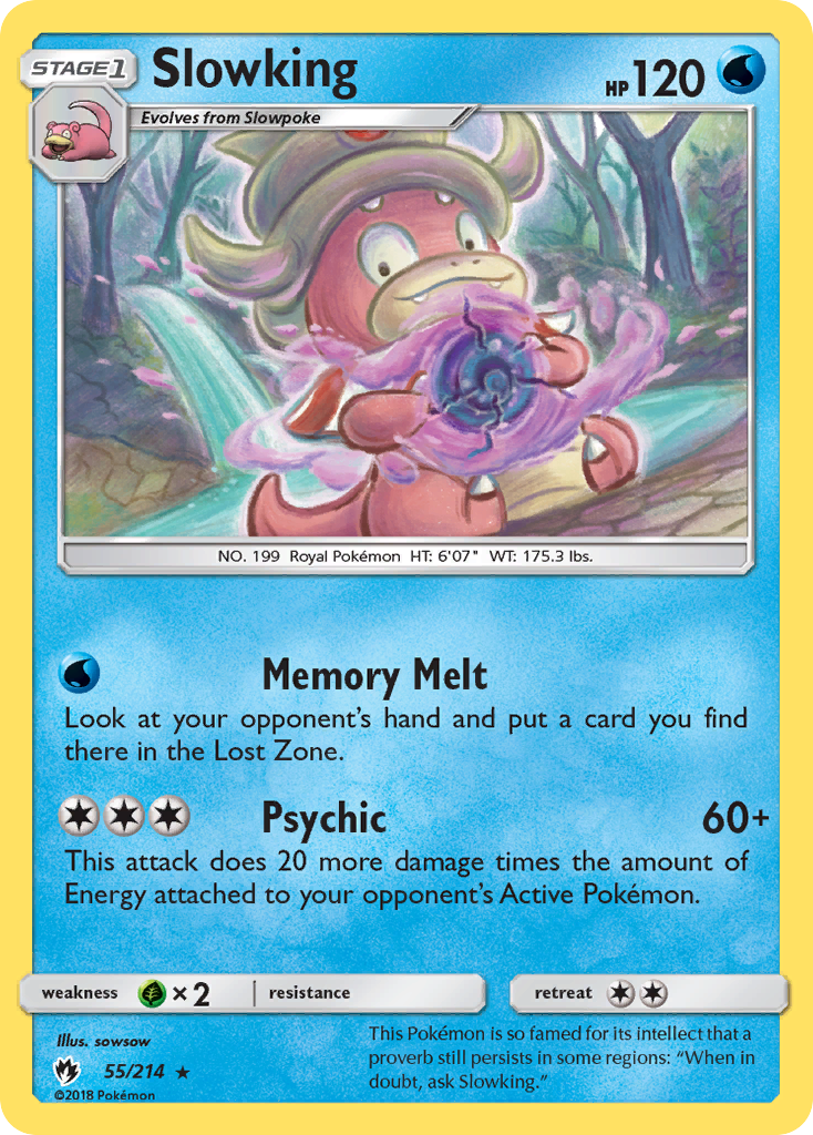 Slowking - 055/214 - Lost Thunder