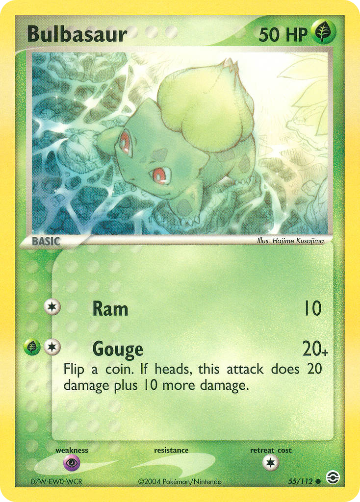 Bulbasaur - 055/112 - FireRed & LeafGreen