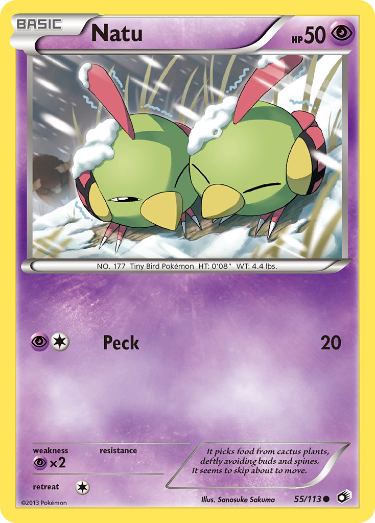 Natu - 055/113 - Legendary Treasures