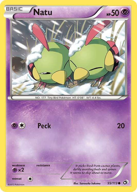 Natu - 055/113 - Legendary Treasures