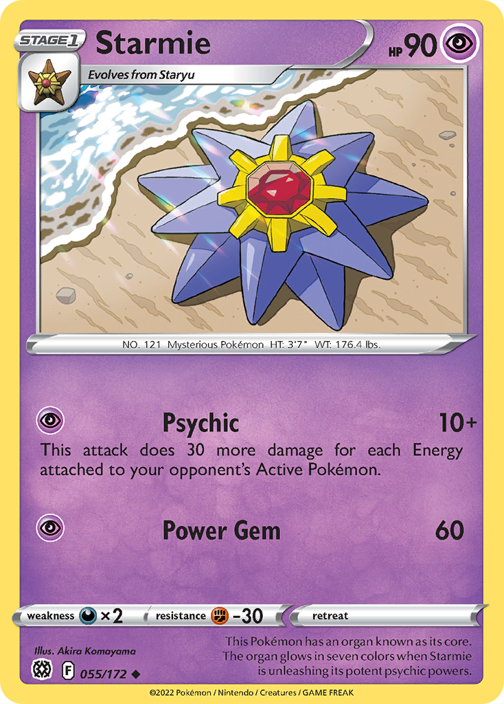 Starmie - 055/172 - Brilliant Stars