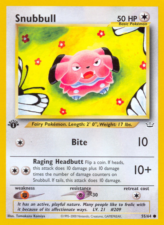 Snubbull - 55/64 - Neo Revelation