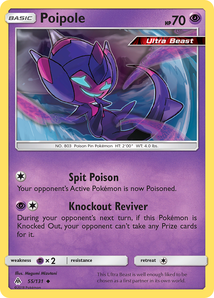 Poipole - 055/131 - Forbidden Light