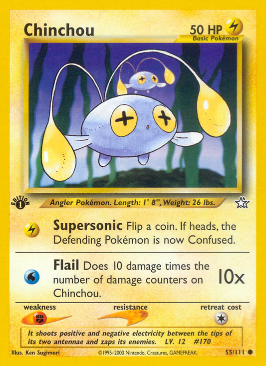 Chinchou - 055/111 - Neo Genesis