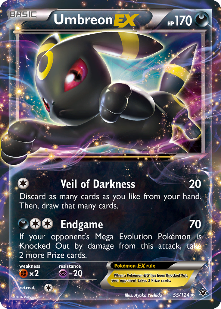 Umbreon-EX - 055/124 - Fates Collide