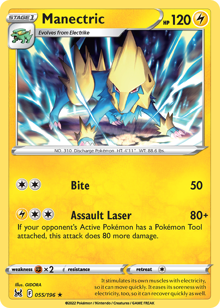 Manectric - 055/196 - Lost Origin