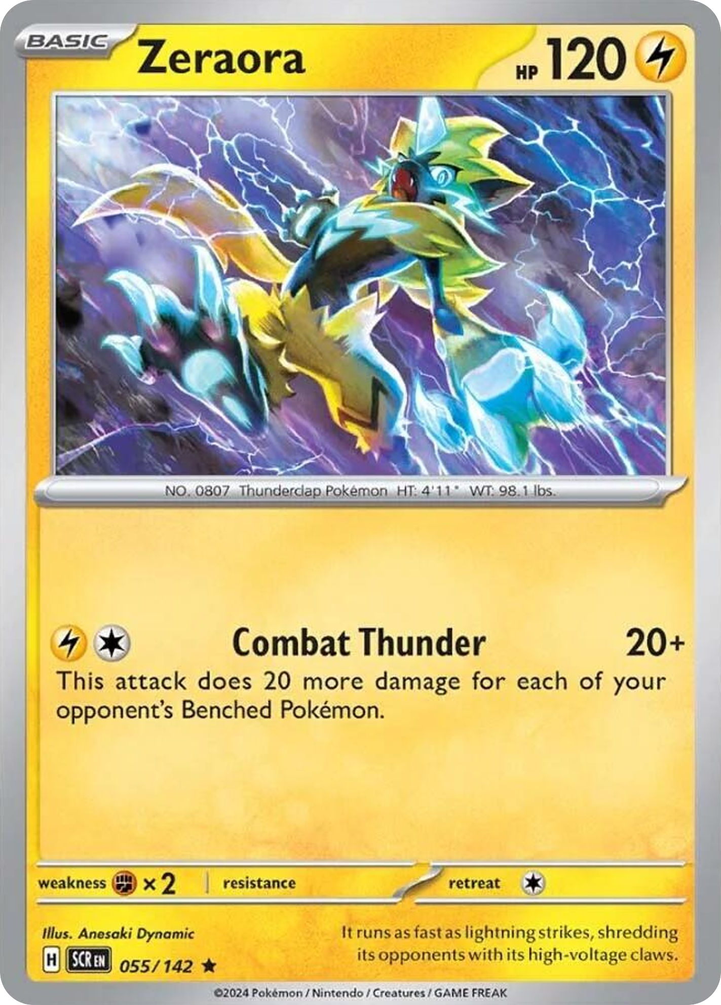 Zeraora - 055/142 - Stellar Crown