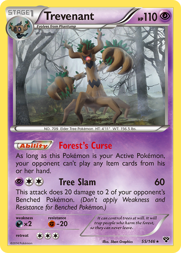 Trevenant - 055/146 - XY