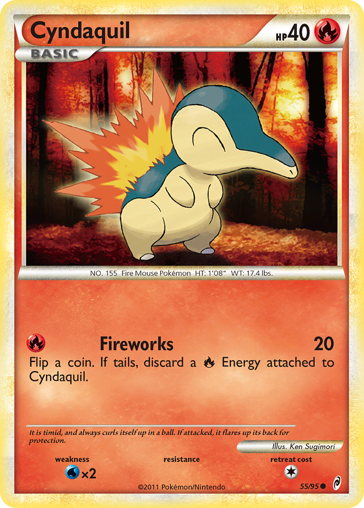 Cyndaquil - 55/95 - Call of Legends